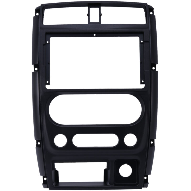 Image of 2Din Auto dvd Rahmen Audio Fitting Adapter Dash Trim Kits Fascia Panel 9 Zoll für Jimny 2007-2016