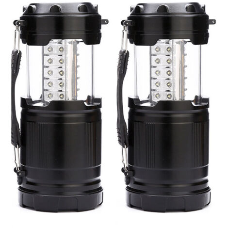 2Emballage individueldirigéKit de survie lumineux de camping, adapté aux environnements extérieurs tels que les ouragans, les urgences et les tempêtes, éclairage portable, lampe de grande taille -30