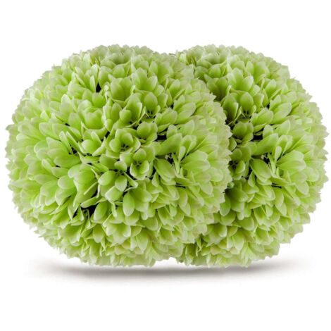 2er buchsbaumkugel uv bestandige dekokugeln formschnitt kunstpflanze dekopflanze 28 cm grun