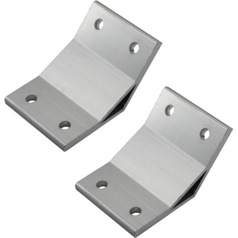 2er-Pack 135-Grad-Eckstrebe, Serie 8080, für Aluminium-Strangpressprofile