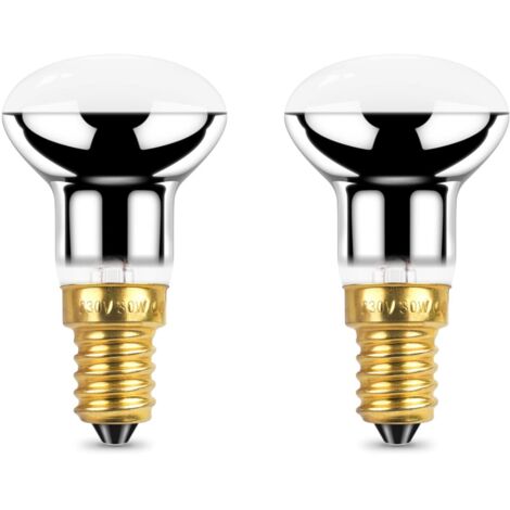 2er-Pack 30W E14 SES Edison warmweiß 2700K 250 Lumen Lavalampe Reflektorbirnen