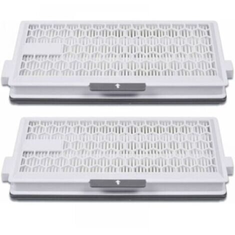 2er-Pack Airclean Plus 50 HEPA-Filter für Miele Complete C3 Powerline Staubsauger, S8340 - Air Clean SF-HA 50