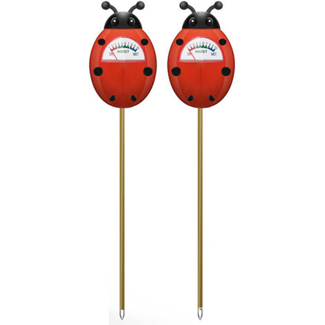2er-Pack Bodenfeuchtigkeitsmessgerät, Gartenwerkzeug-Sets für die Pflanzenpflege, Pflanzenwassermonitor für Garten, Bauernhof, Rasen im Innen- und Außenbereich, keine Batterien erforderlich