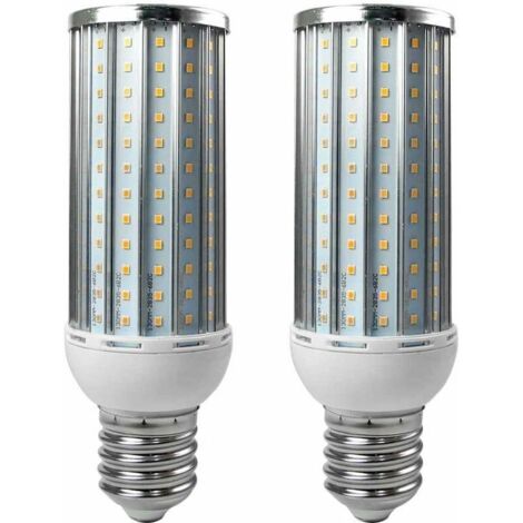 2er-Pack E40 50W LED-Lampe, Aluminiumlegierung, Kaltweiß, 192x2835 SMD, AC 110/220V