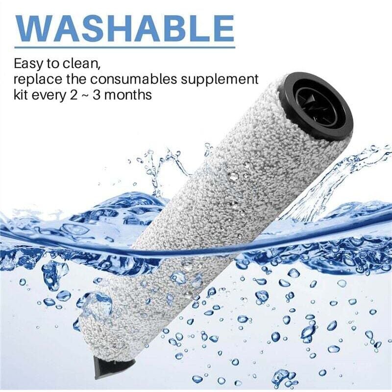 Image of 2er-Pack Ersatzbürstenwalzen für den iFloor 3 Floor One S3 Akku-Staubsauger – Nass/Trocken