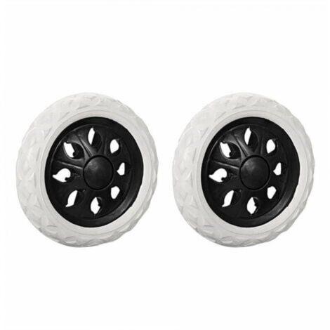 2er-Pack Ersatzrollen für Einkaufswagen aus Schaumgummi (Schwarz, Hot Wheels)