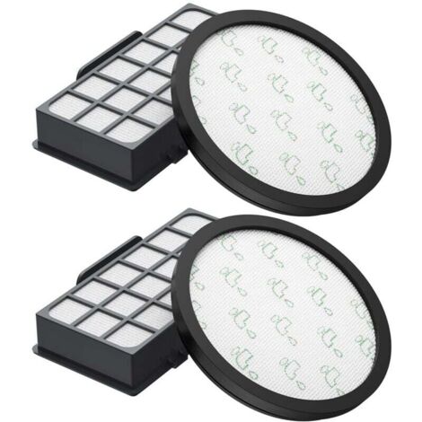 2er-Pack Filter für Rowenta Cyclonic X-Trem Power Staubsauger RO6984EA RO7230EA RO7260EA RO6941EA RO6963EA RO6921EA RO6971EA RO6993EA (RO69 XX), Vergleichsnummer ZR006001