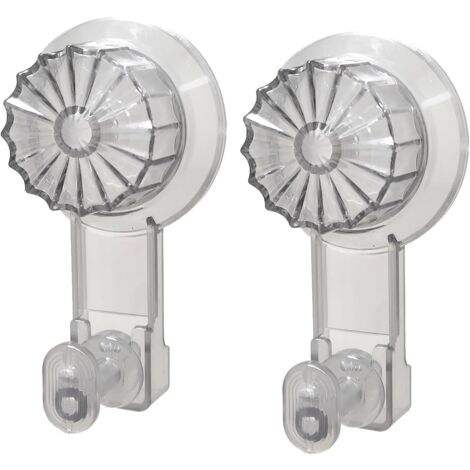 2er-Pack Kranzhaken, 3 kg, strapazierfähig, wasserdicht, abnehmbarer Kranzhaken mit Saugnapf, Kranzhalter für Fensterglas, glatte Türfliesen, Willkommensschild (grau)