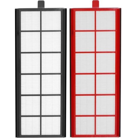 2er-Pack Luftfilter, kompatibel mit Zehnder ComfoAir 350/550/D350 Lüftungsgerät – Luftfilter G4 / F7-400100084 – Weiß/Rot/Schwarz
