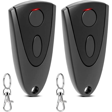 SJQKA 2er-Pack Novoferm 433,92 MHz Handsender für Garagentore von Novoferm – 2-Kanal-Fernbedienung – für Novotron 502/504/512/514