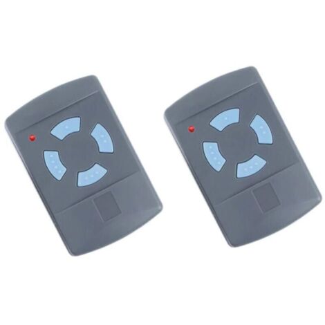 2er-Pack Sdre HSM4 868 MHz Garagentor-Fernbedienung mit 4 Tasten, Blau. Ersetzt Hörmann 868 MHz Sender: HS4, HSM2, HSP4, HS1, Tubauto HSM4 und HS4.