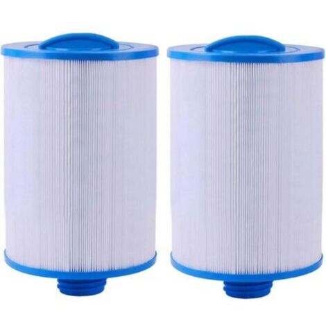 2er-Pack Spa-Filterkartuschen – Kompatibel mit Unicel 6CH-940, Pleatco PWW50P3, Waterway – Filterleistung für 45 m² – Durchmesser 150 mm, Höhe 241 mm – FC-0359