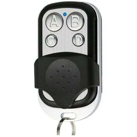 2er-Pack Universal-Torfernbedienungen, 433,92 MHz Frequenz für automatische Tore, große Reichweite – programmierbare Universal-Torfernbedienung mit festem Code und 12-V-Batterie im Lieferumfang enthal