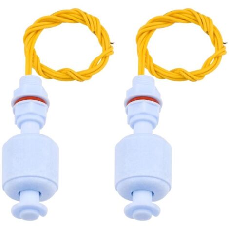 2er-Pack Wasserstandssensoren, Schwimmer für Hydrokultur, Gartenbau, Aquarium, Schwimmbad – 10 W, 52 mm