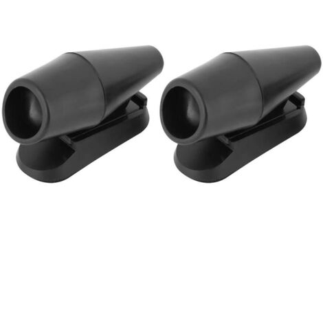 2er-Packung Motorrad-Wildwarnpfeifen (Schwarz)
