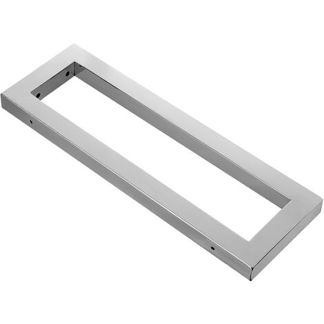 2er SET 45CM Edelstahl Waschtischhalterung Waschbecken Waschtischplatte