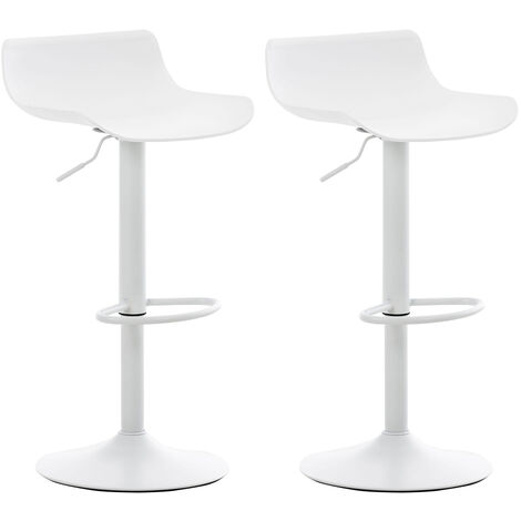 2er Set Barhocker Aveiro weiß
