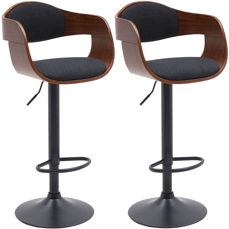 2er Set Barhocker Kingston b Stoff