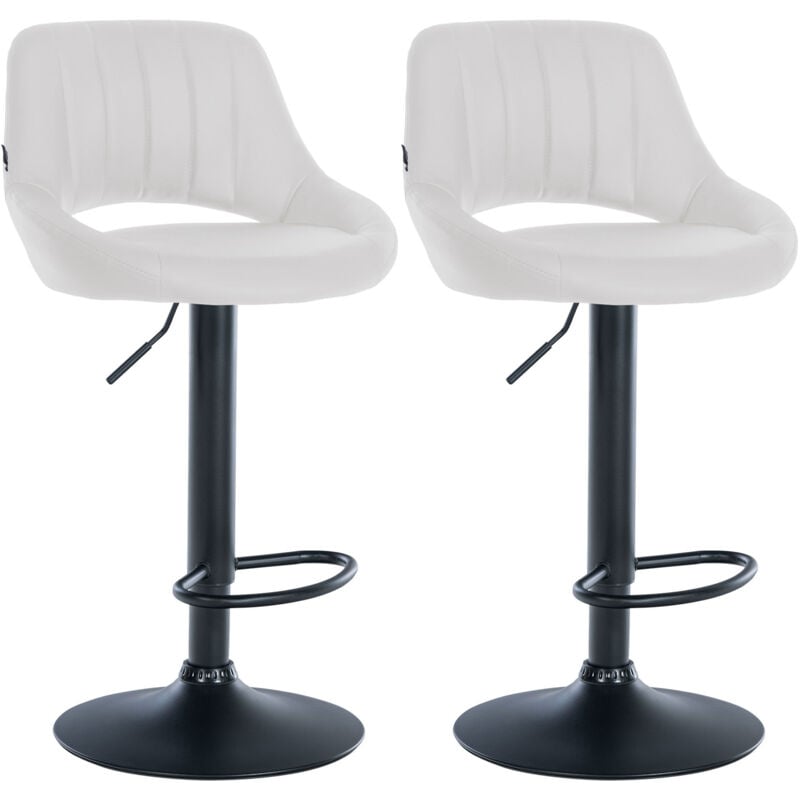 CLP - 2er Set Barhocker Milet Kunstleder b