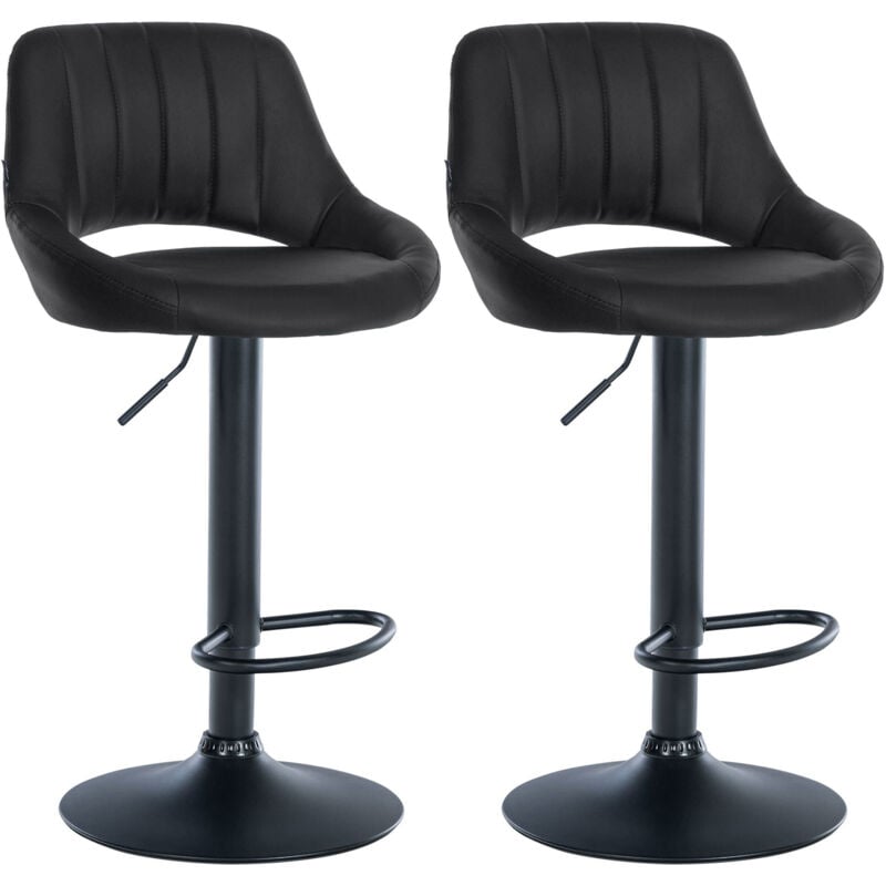CLP - 2er Set Barhocker Milet Kunstleder b
