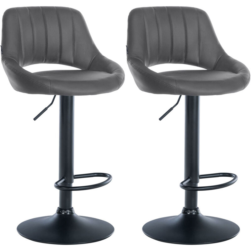 CLP - 2er Set Barhocker Milet Kunstleder b