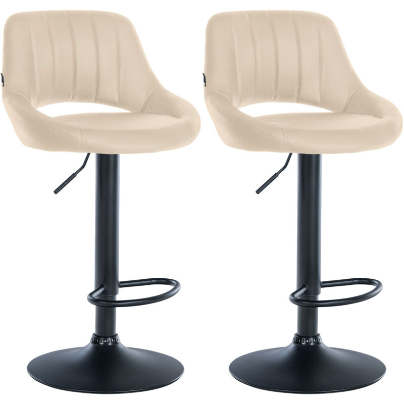 2er Set Barhocker Milet Kunstleder b