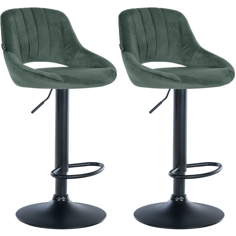 2er Set Barhocker Milet Samt B 2er Set Barhocker Milet Samt B