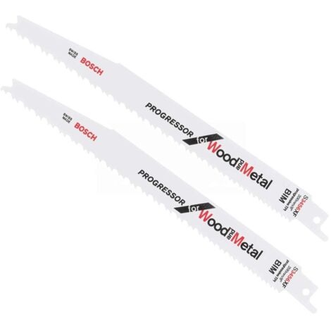 2er-Set BOSCH S3456xf Mehrmaterial-Schneidklingen für Säbel- oder Handsäge BOSCH