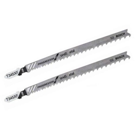 2er-Set BOSCH T345xf Mehrzweck-Schneidklingen für Holz und Nägel BOSCH
