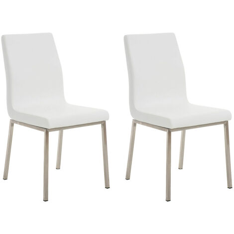 2er Set Esszimmerstühle Colmar weiß