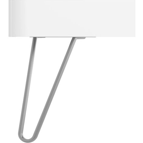 2er Set Füße UNIIQ 230mm Chrom