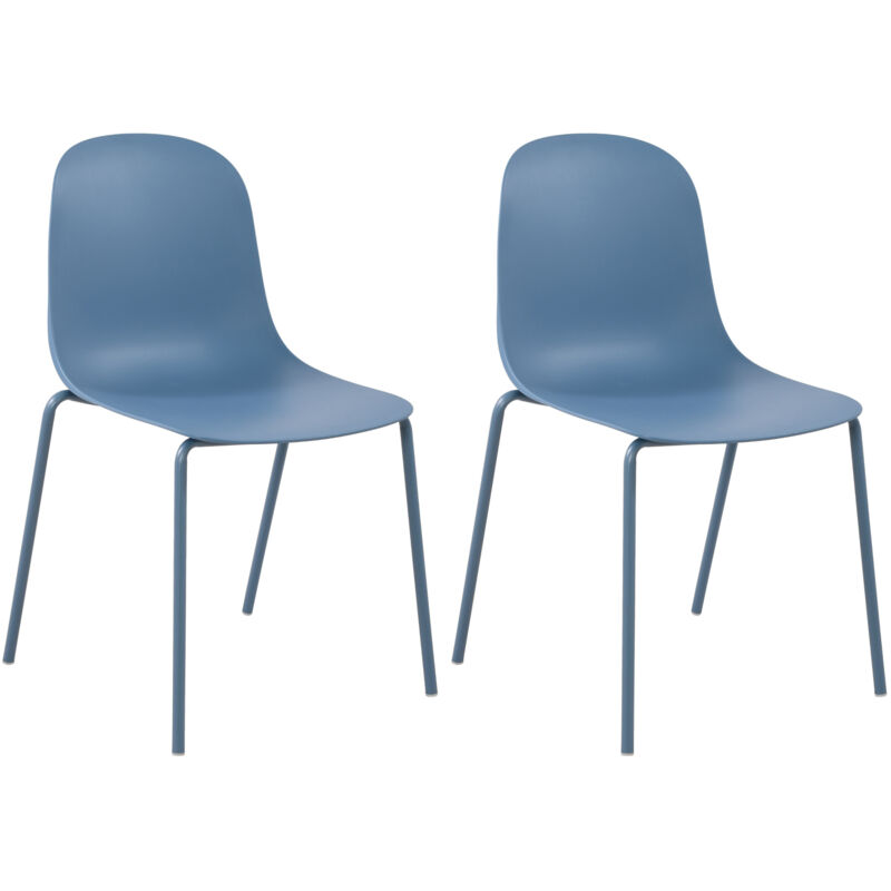 Clp 2er Set Gartenstuhl Hardin Blau