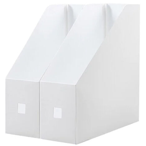 2er-Set Kunststoff-Aktenhalter – EINNENFFER – Halter für Dokumente, Zeitschriften und Akten, praktische Ablagen für Büro, Zuhause oder Schule