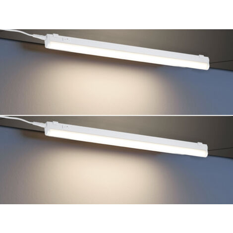 2er SET LED Unterbauleuchten mit Schalter & 230V Direktanschluss, Länge 51cm