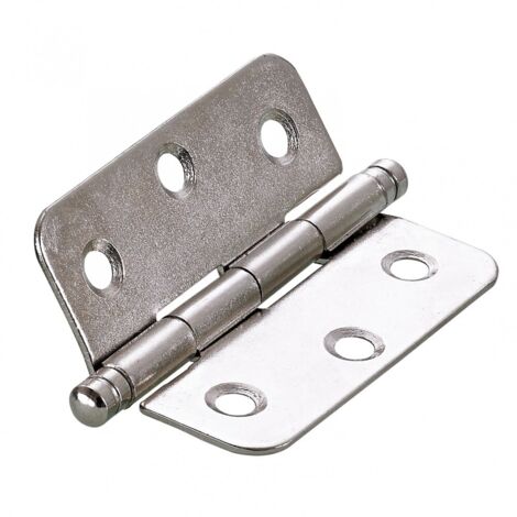2er-Set Stahlscharniere für HETTICH-Möbel, L.50 x B.40 mm HETTICH