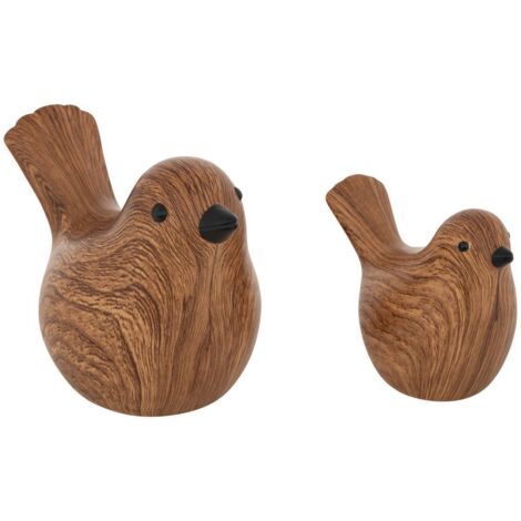 2er-Set Vögel Family corner Keramik - Atmosphera créateur d'intérieur
