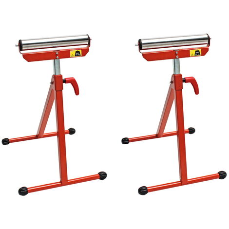 2er Set Vollmetall Rollenbock Rollbock Stützbock Arbeitsbock bis 60 kg