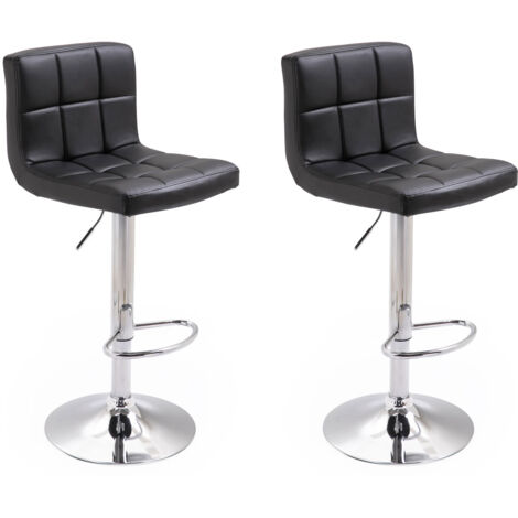 2erSet Barhocker schwarz MIKE