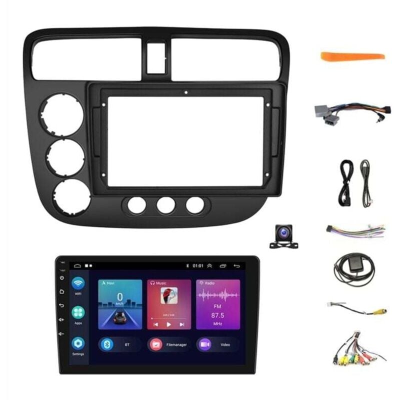 Image of 2G+64G 9-Zoll-Autoradio mit kabelloser Verbindung, CarPlay und Android Auto