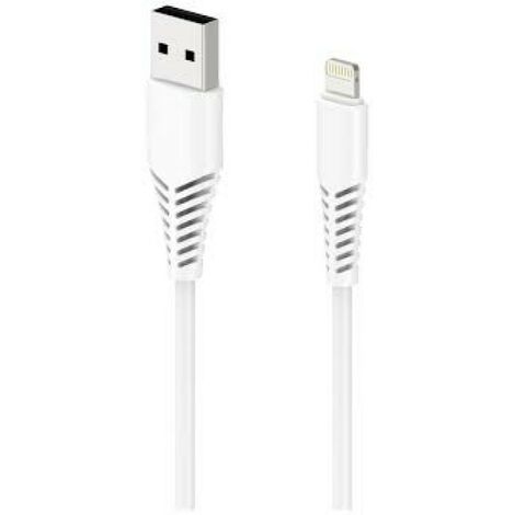 2GO USB Lade-/Datenkabel Apple Lightning 1m weiß (797288)