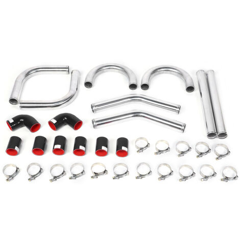 2in 51mm Universel Tuyau En Aluminium Silicium Tuyau Intercooler Turbo Tuyauterie Kit Accessoire Modifié