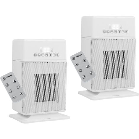 2in1 Keramik Heizlüfter & Luftbefeuchter, 2er SET, 1800 Watt