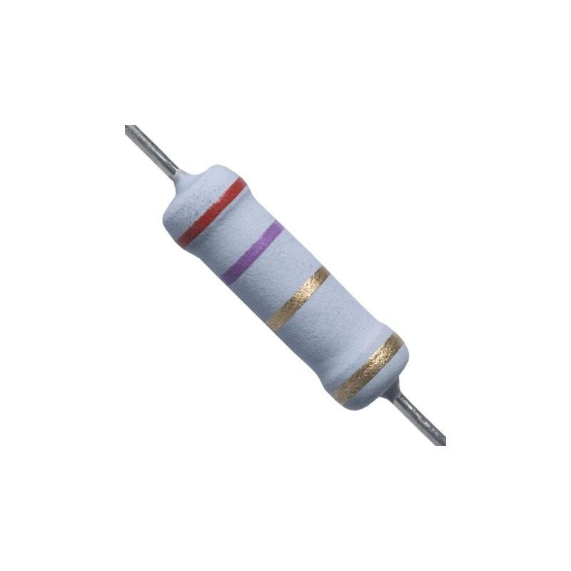 

2K7 2W Resistencia Oxido Metal 2,7K 2W 5%
