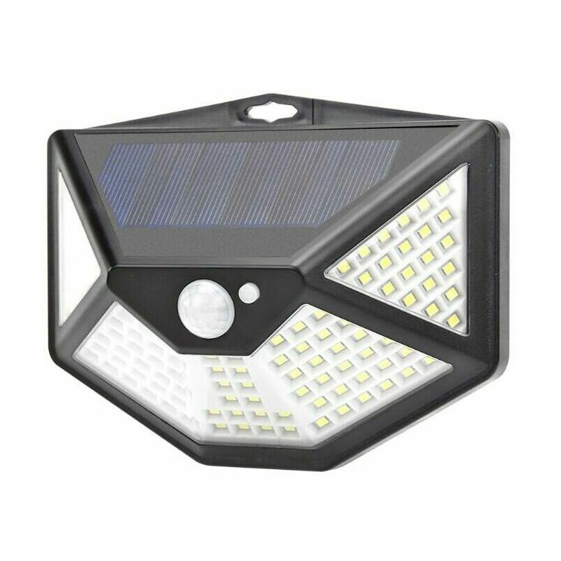 2Lampe Solaire Extérieur Détecteur de Mouvement Éclairage Solaire Extérieur Sans Fil étanche Spot Lumière Solaire Puissante Sécurité pour Jardin