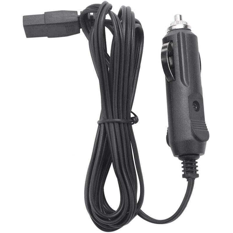 Image of Alovez - 2m 12v Car Cooler Box Fridge Cigarette Lighter 2 Pin Charger Cable