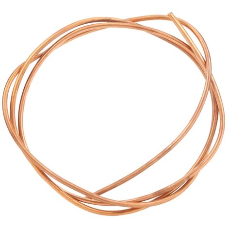 2m C1100 T2 tube de bobine à bobine à tube en cuivre pour le climatiseur réfrigérateur OD 6 mm / id 5 mm