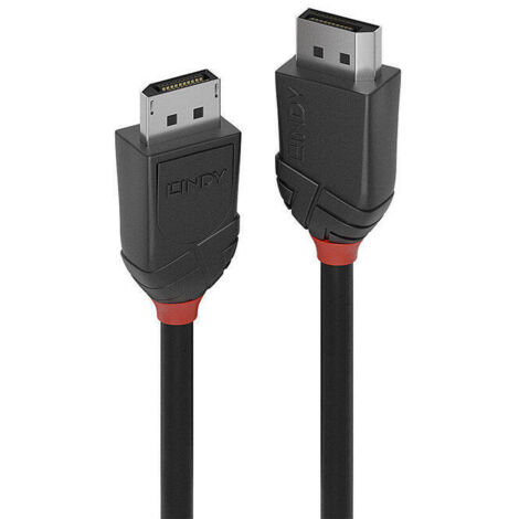 2M DISPLAYPORT CABLE 1.2 BLACK LINE