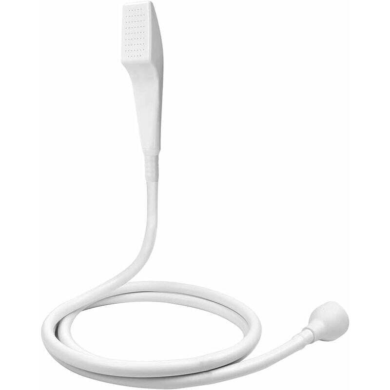 1.5M Douchette pour Mélangeur en Plastique, WC Douchette lavabo Universelle - Douchette Tuyau lavabo adaptable sur robinet - Douchette spécial robine