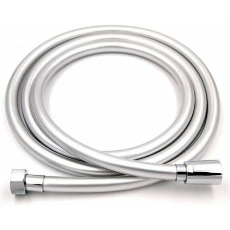 2m shower hose, double-ended brass shower hose - more durable, twist and kink resistant
