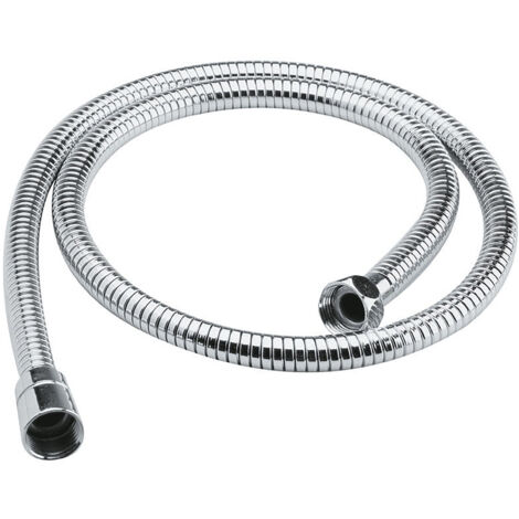 2m Shower Hose Flex - Chrome